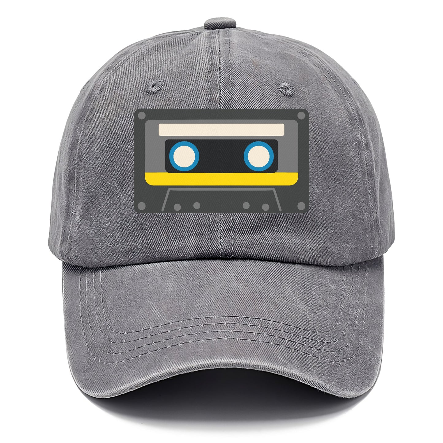 Retro 80s Cassette Black Hat