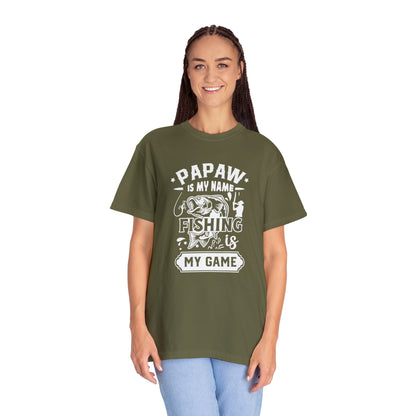 Papaw: Fishing Enthusiast T-Shirt - Embrace the Waters in Style