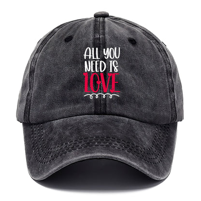 all you need is love Hat