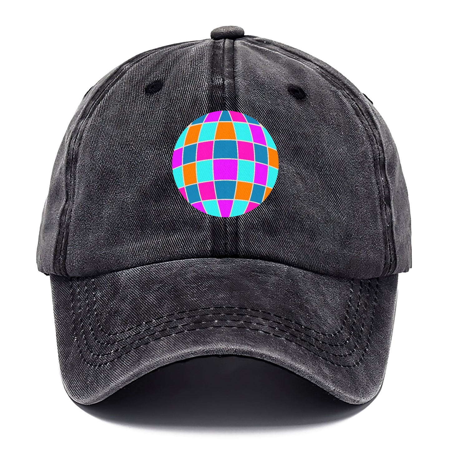 Retro 80s Disco Ball Hat