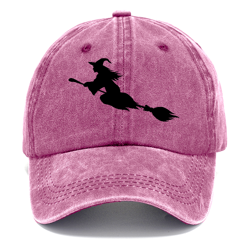 Witch On Broom 1 Hat