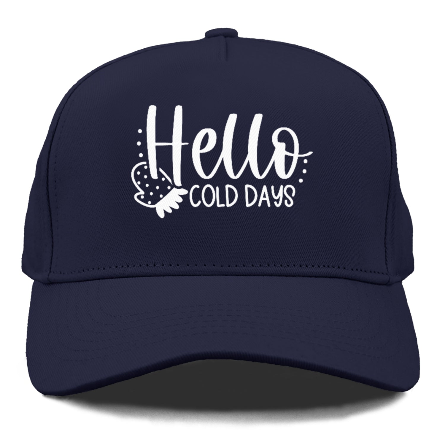 hello cold days Hat