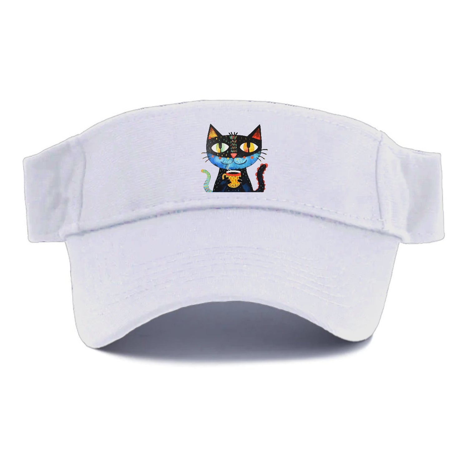 Coffee Cat Vibrant Mornings Hat