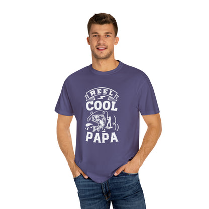 Reel Cool Papa: Fishing-Inspired Stylish T-Shirt for Dads