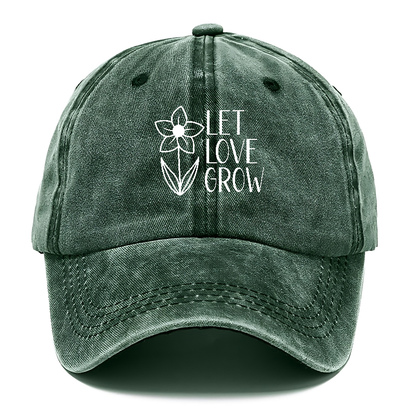 let love grow Hat