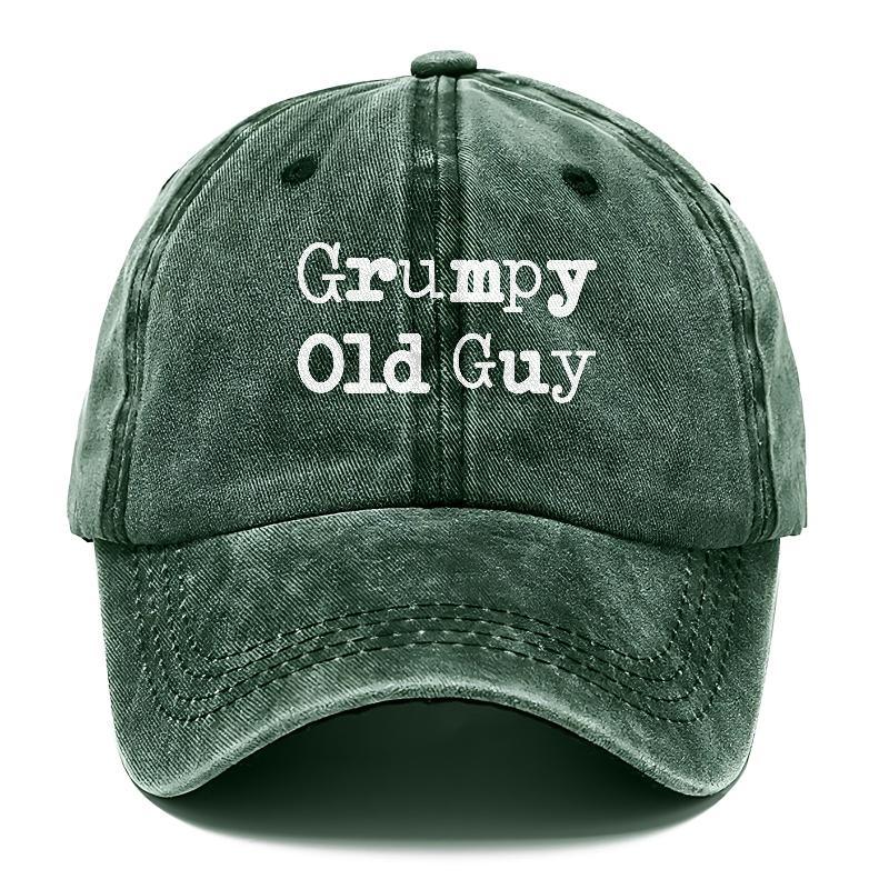 Grumpy Man trucker snapback hat - Black or Green - Available Now –