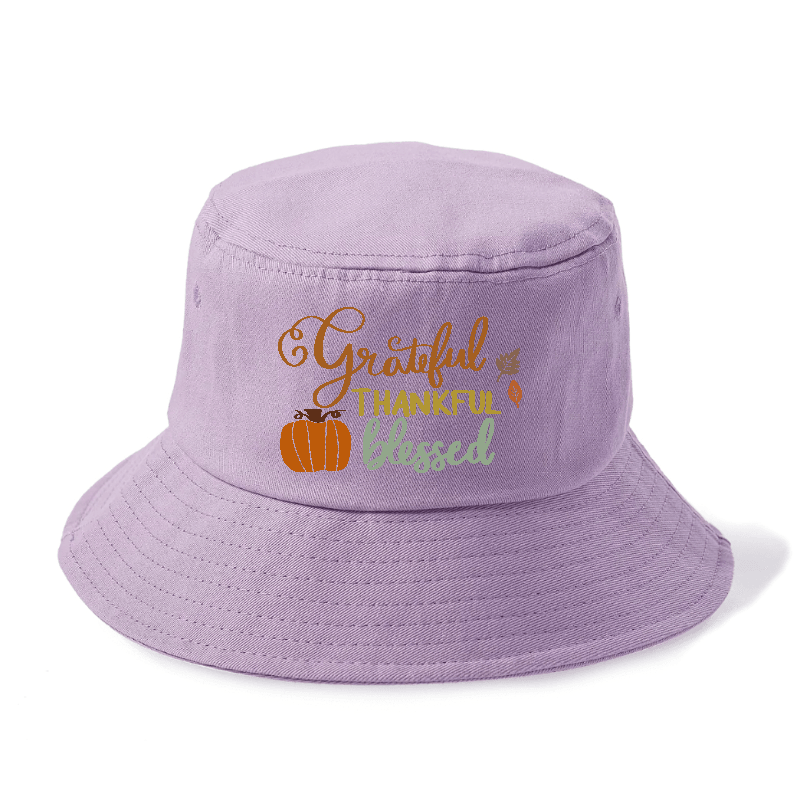 Grateful Thankful Blessed Hat