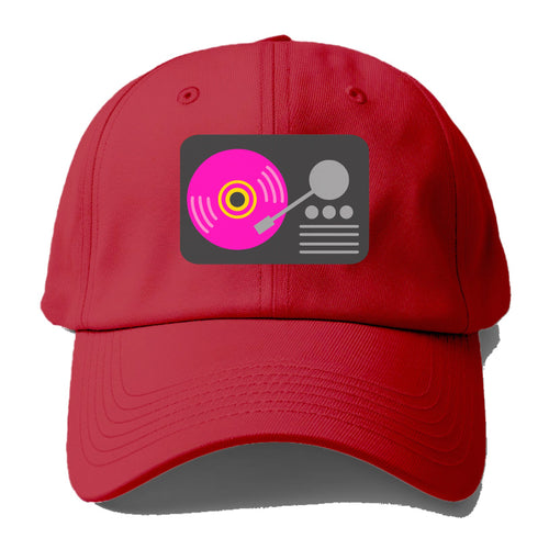 Retro 80s Turn Table Baseball Cap