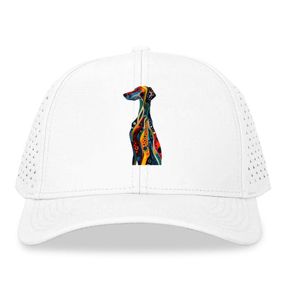 Vibrant Canine Elegance Hat