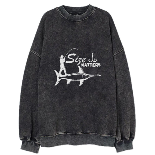 Size Matters Vintage Sweatshirt