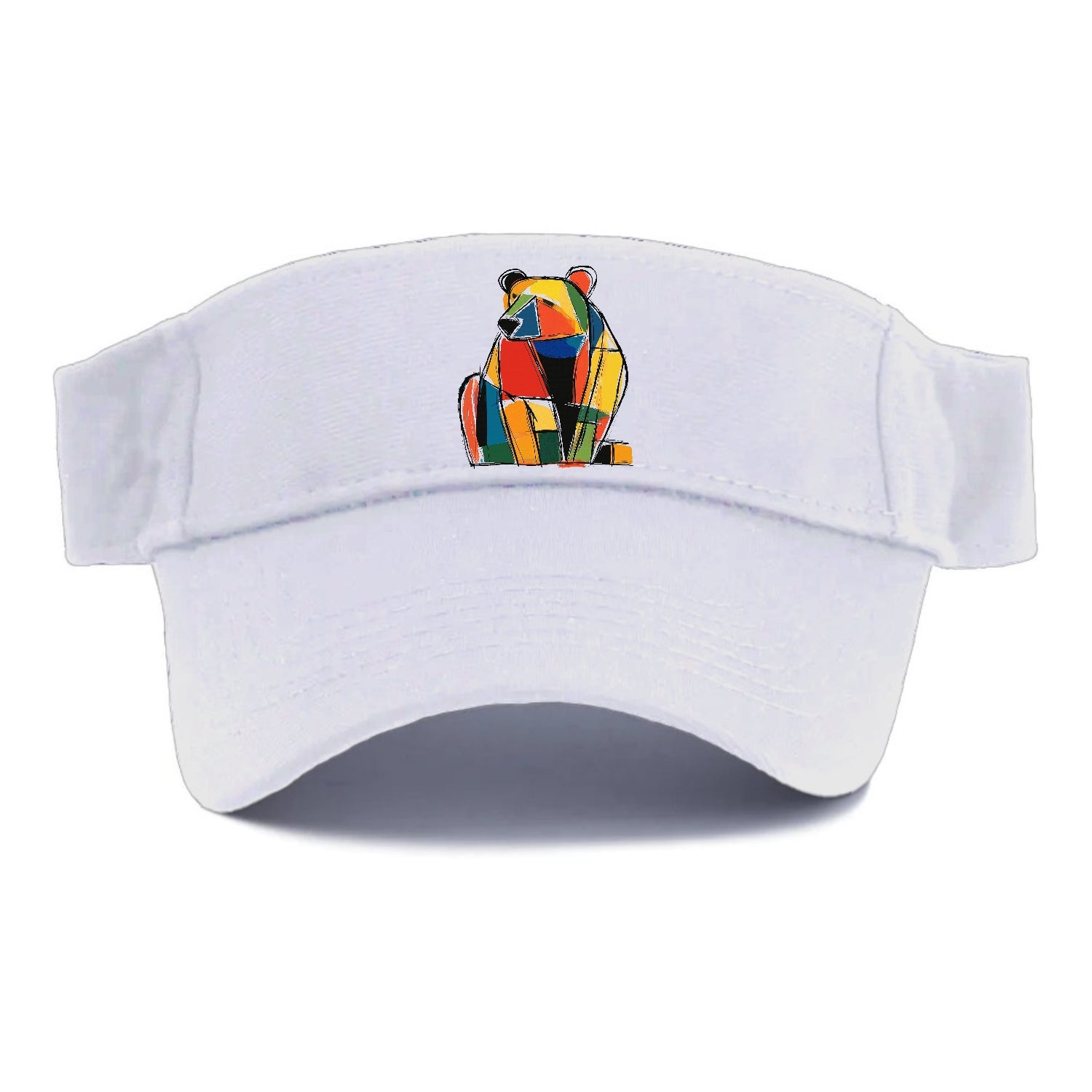 Colorful Abstract Bear Hat