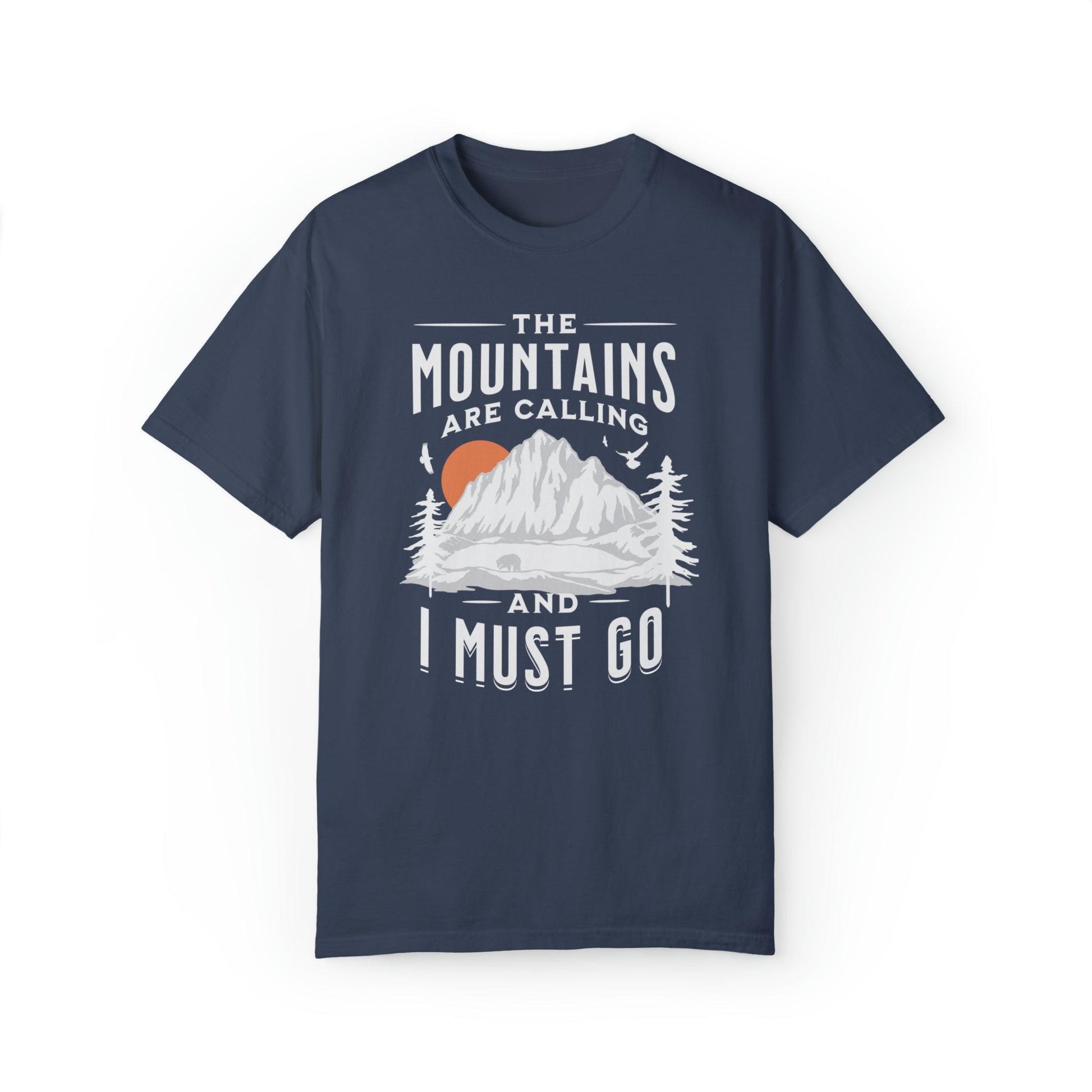 The Mountainous Wanderer: Answering the Call with Style T-Shirt - Pandaize