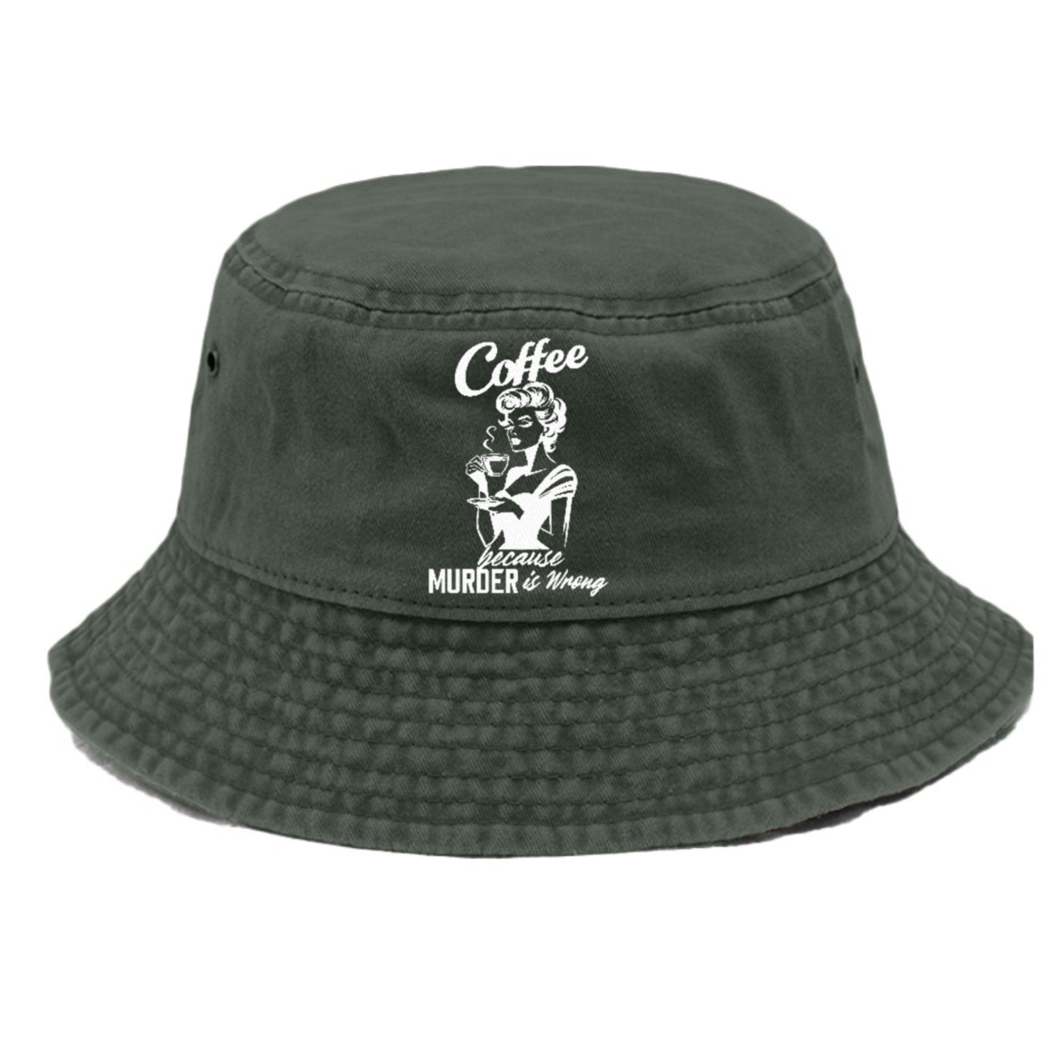 coffee because murder is wrong! Hat