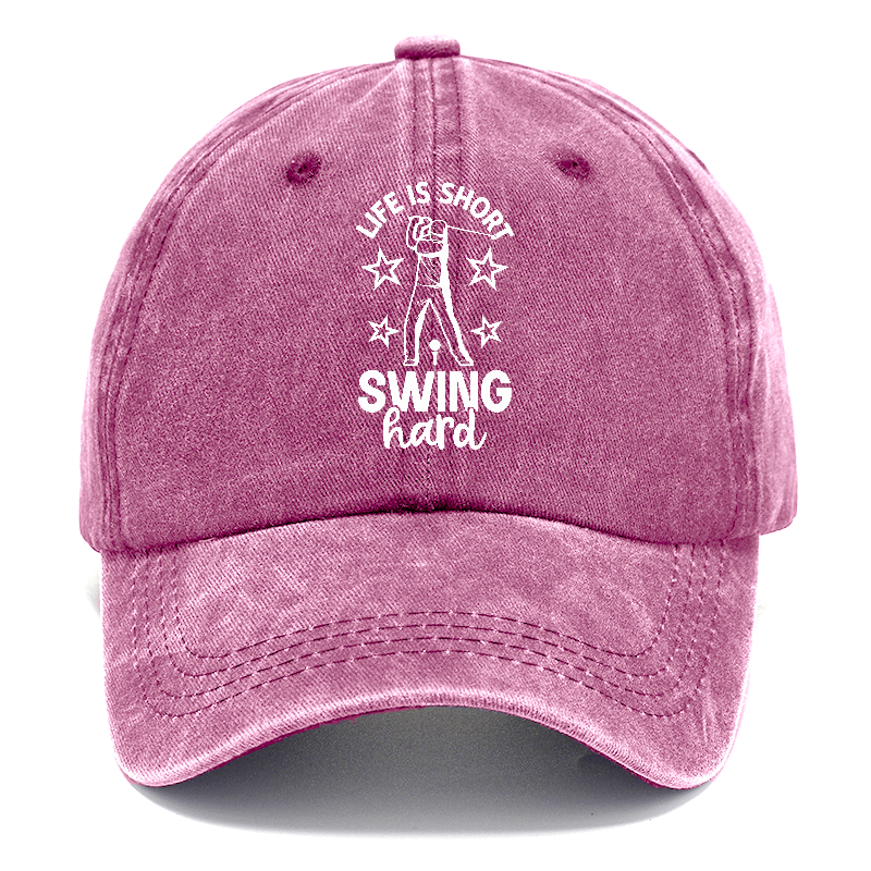 Life Is Short Swing Hard Hat