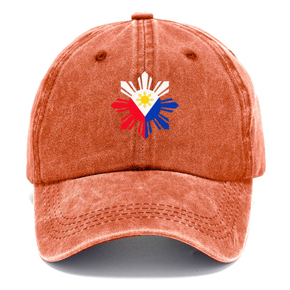 Philippines Iconic Sun and Stars Hat