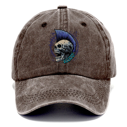 Scream punk skull head Hat