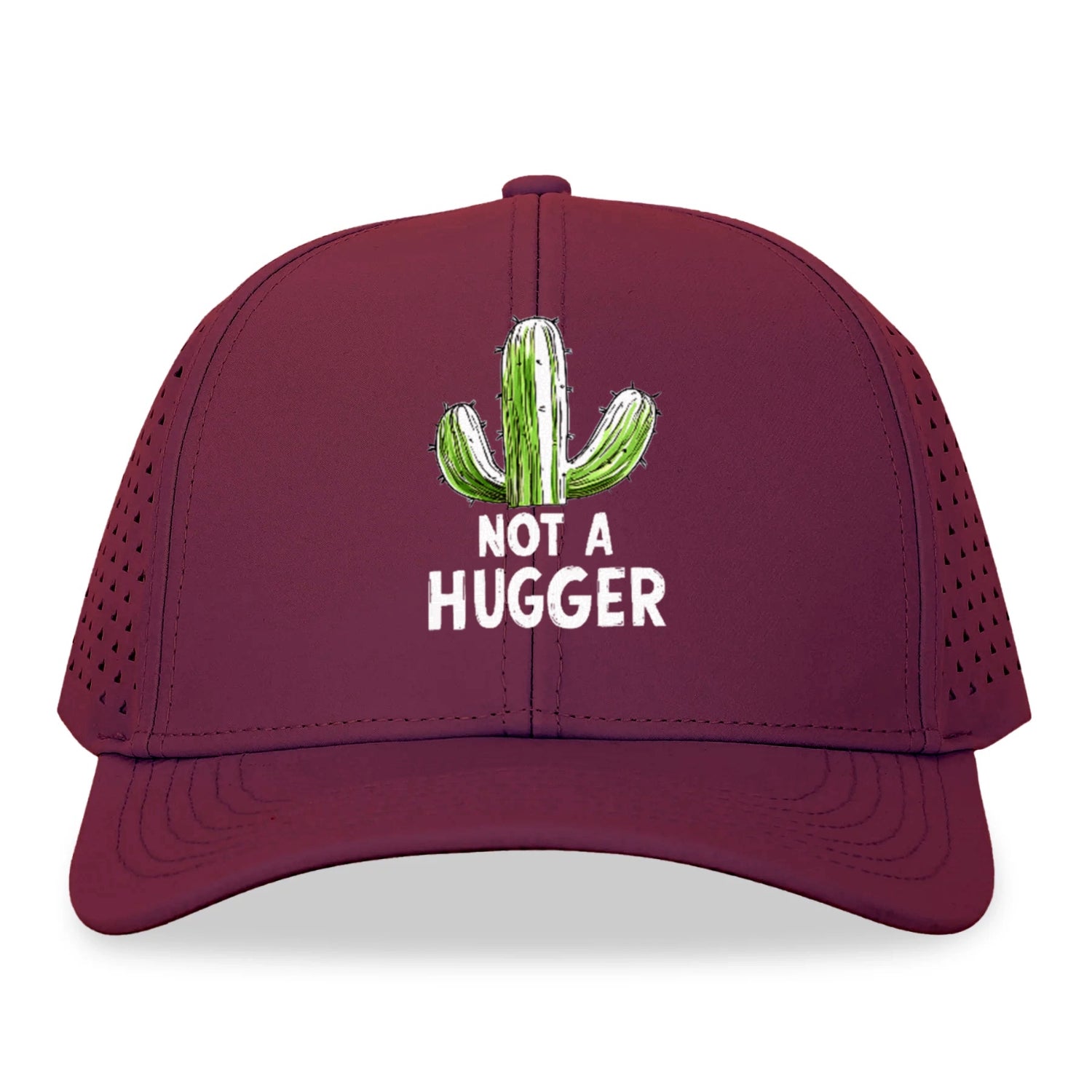 not a hugger Hat