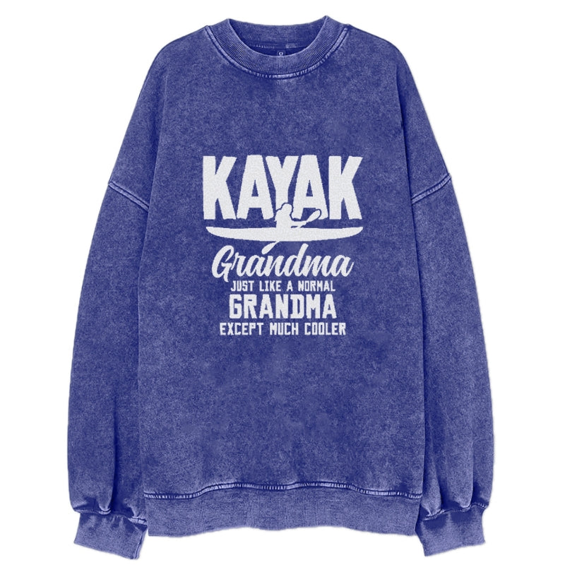 kayak grandma just like a normal grandma except much cooler! Hat