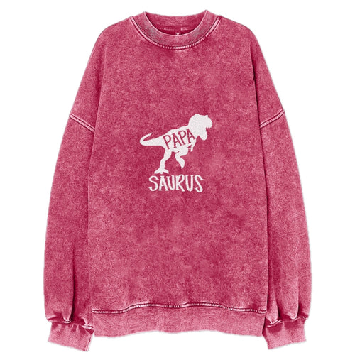 Papa Saurus Vintage Sweatshirt