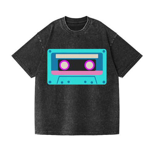 Retro 80s Cassette Blue Vintage T-shirt