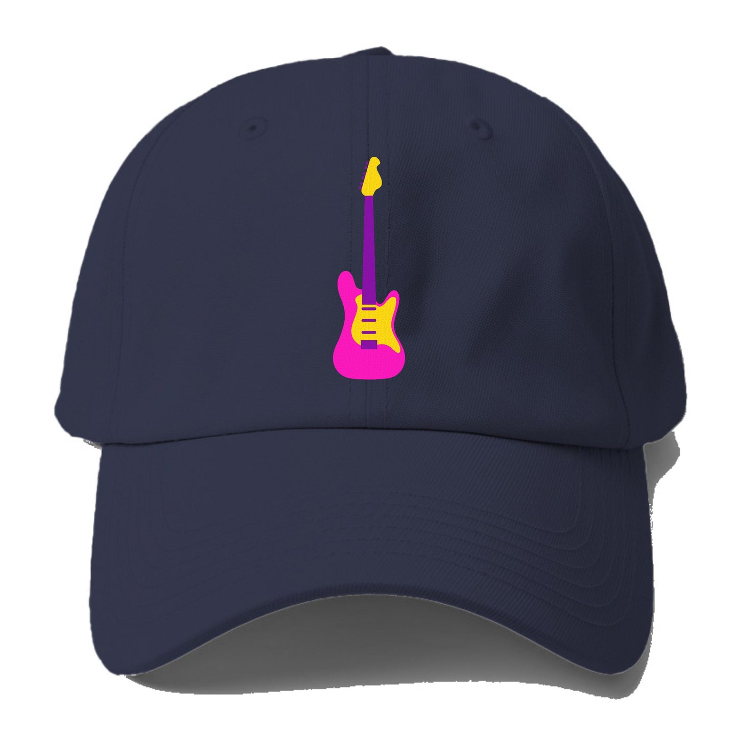 Retro 80s Guitar Pink Hat