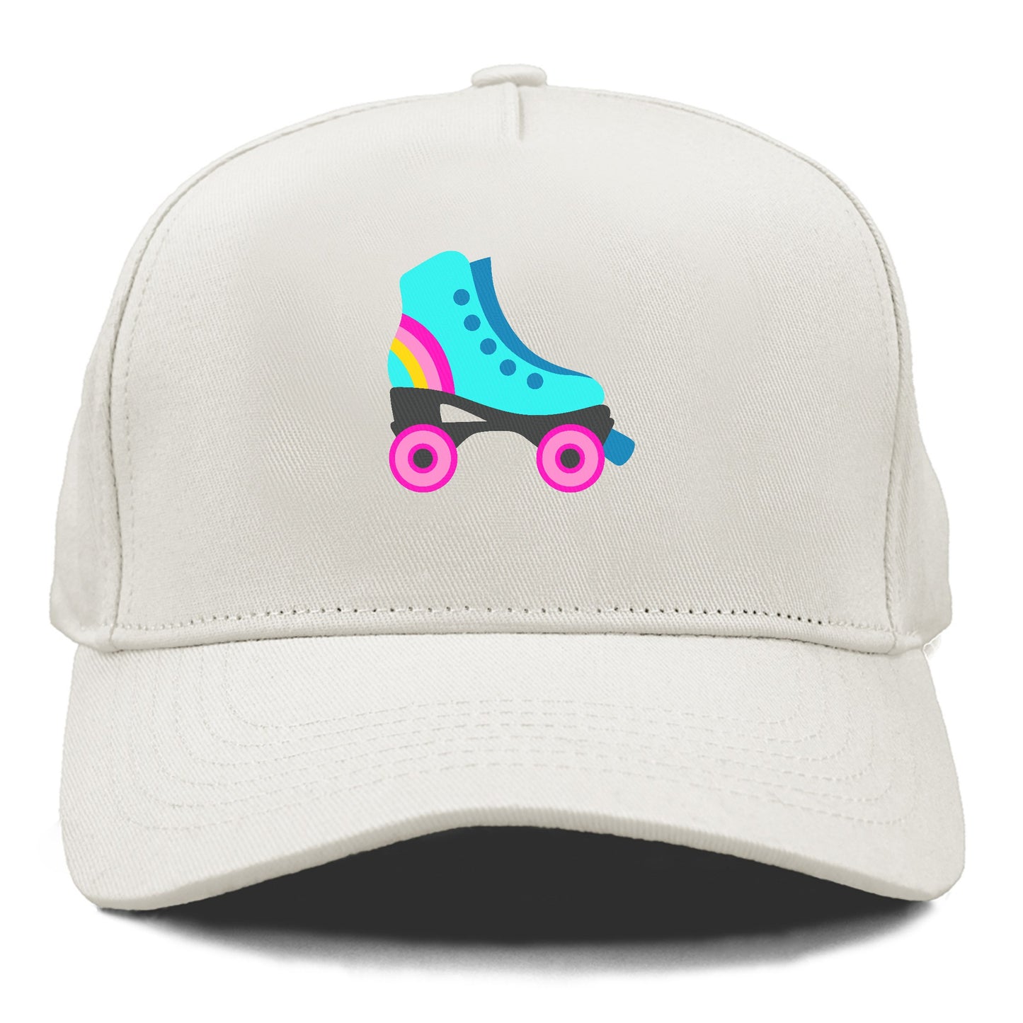 Retro 80s Roller Skate Blue Hat