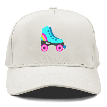 Retro 80s Roller Skate Blue Hat