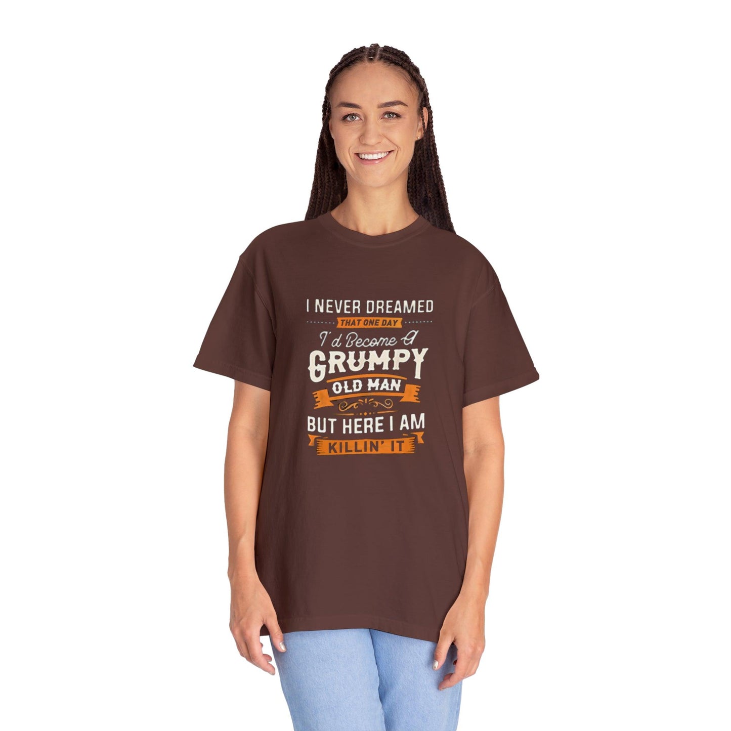 Grumpy and Proud: The Bold T-Shirt for Seniors with Attitude - Pandaize