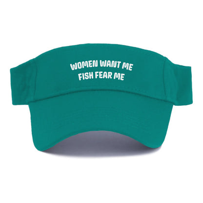 women want me fish fear me Hat