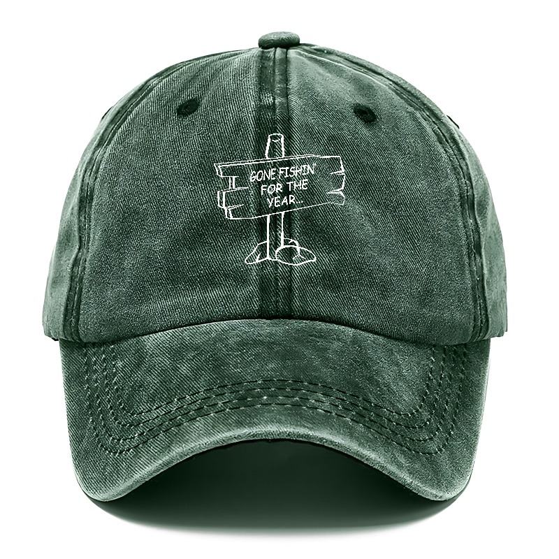 Gone fishin' for the year Hat