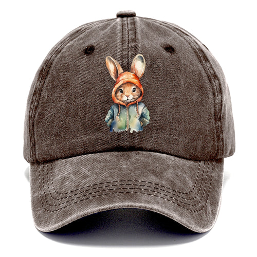 Bunny With A Beanie Classic Cap