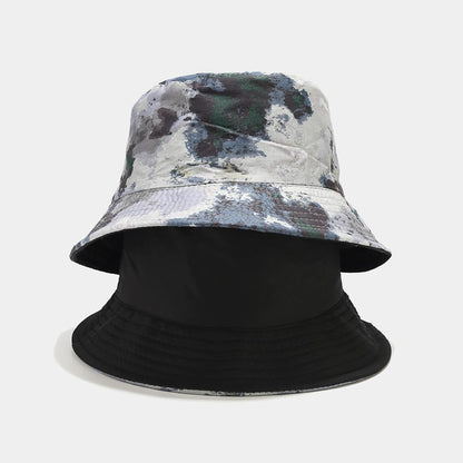 Pandaize Unisex Print Double-Side-Wear Reversible Bucket Hat