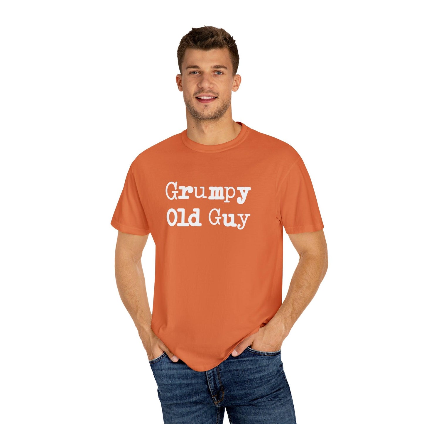 Vintage Charm: The Humorous 'Grumpy Old Man' T-Shirt - Pandaize