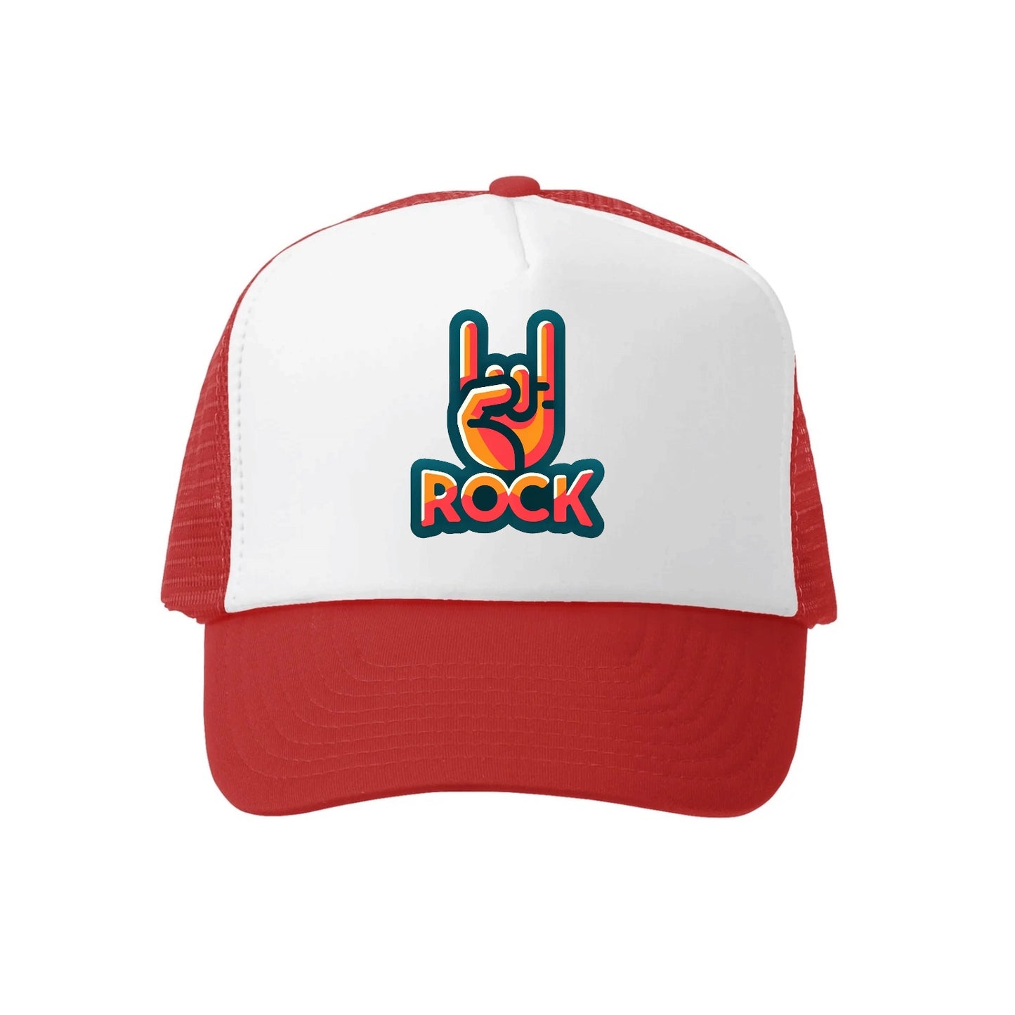 hand horn rock 3 Hat