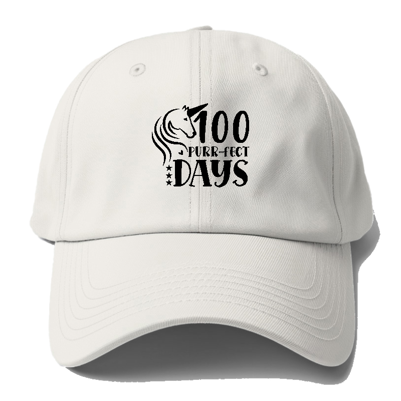 100 purr fect days Hat