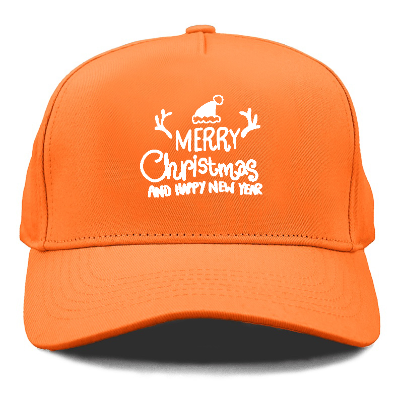 Merry Christmas and Happy New Year Hat