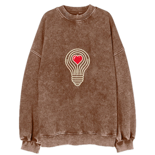 Bright Heart Vintage Sweatshirt