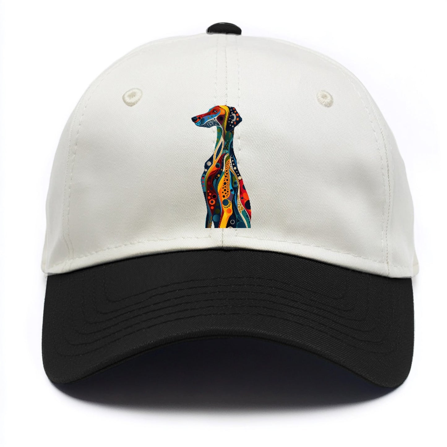 Vibrant Canine Elegance Hat