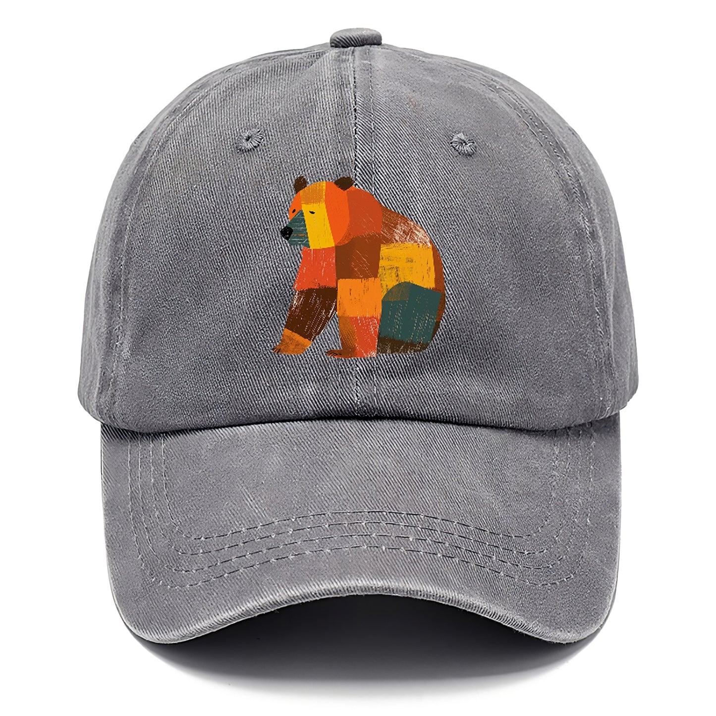 Patchwork Bear Hat