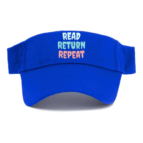 Read Return Repeat Visor