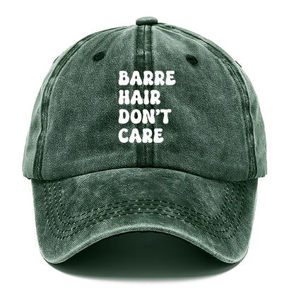 barre hair don't care Hat