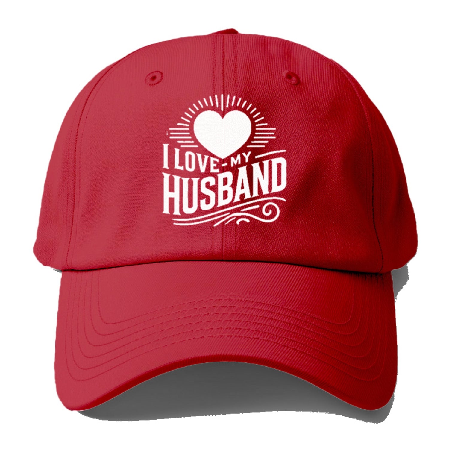 i love my husband Hat