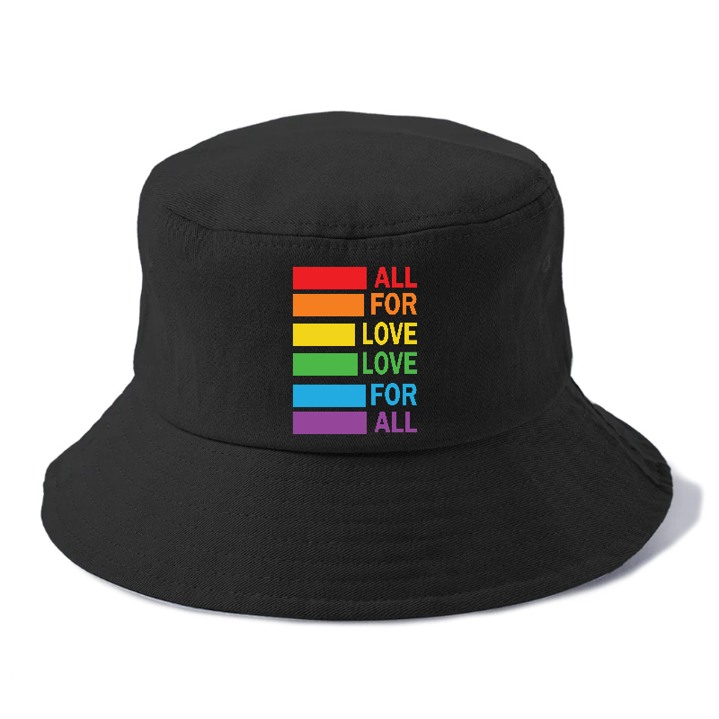  all for love love for all Hat