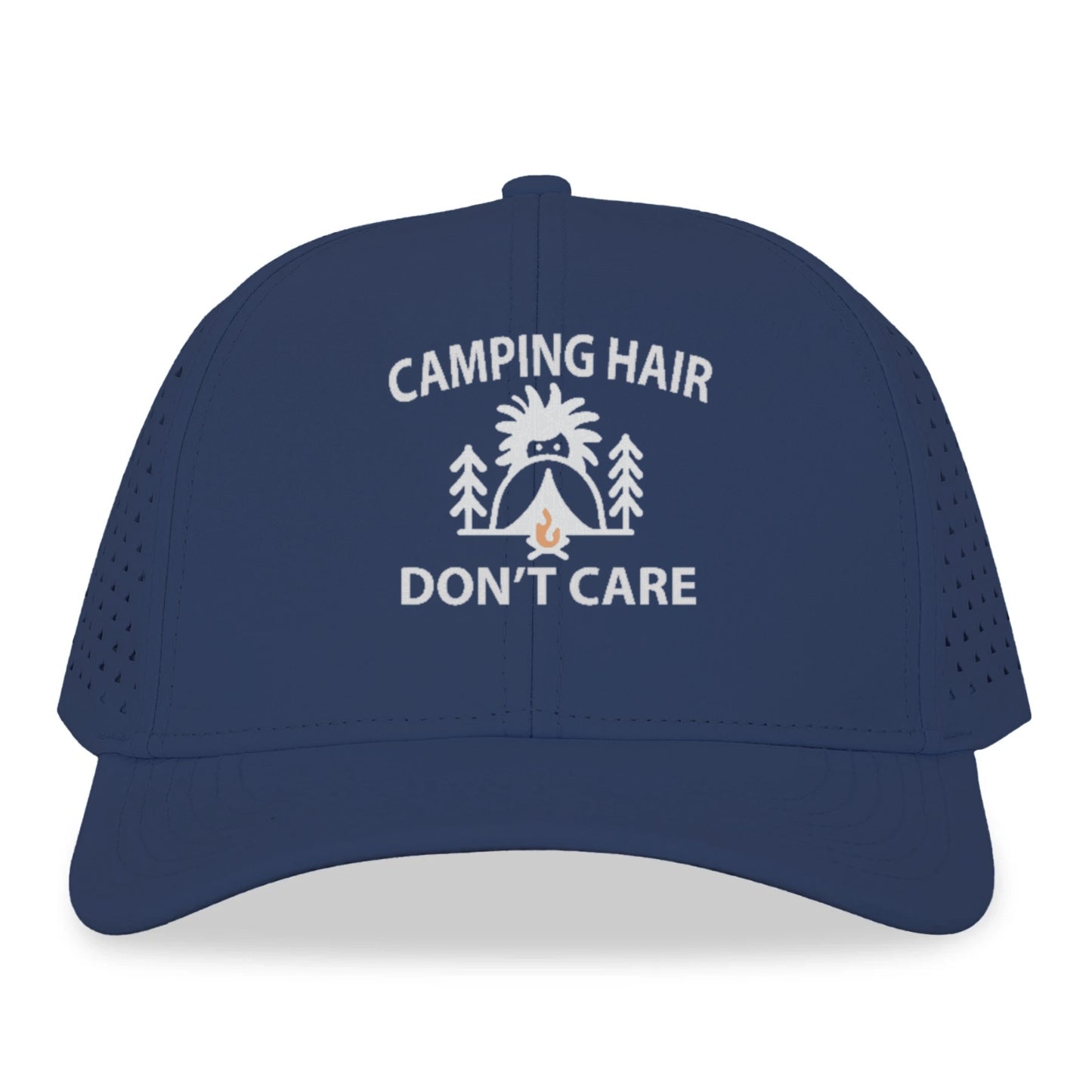 camping hair don't care Hat