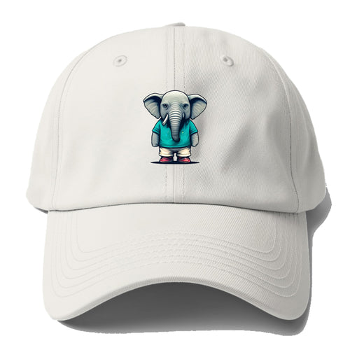 Bored Elephant 6 Baseball Cap