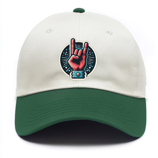 hand horn rock Hat