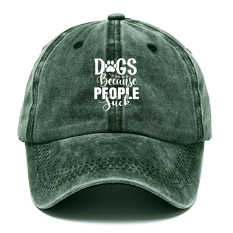 Dogs because people suck Hat