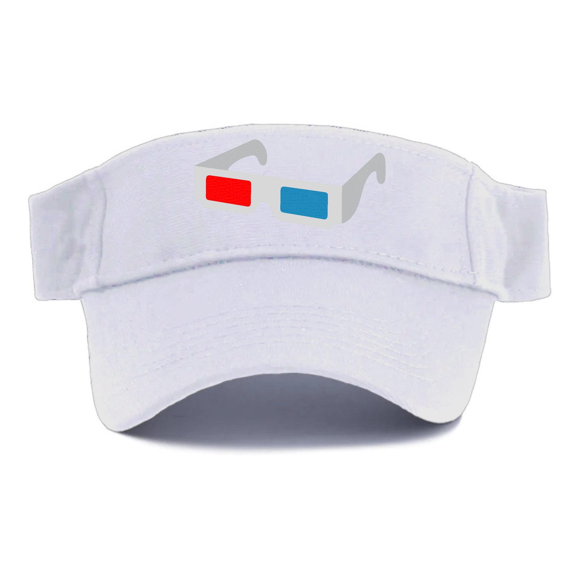 Retro 80s 3D Glasses Hat