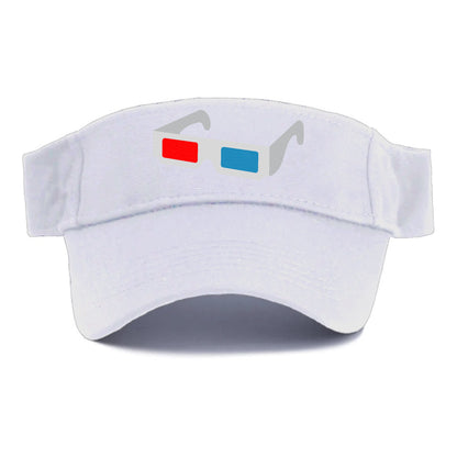 Retro 80s 3D Glasses Hat