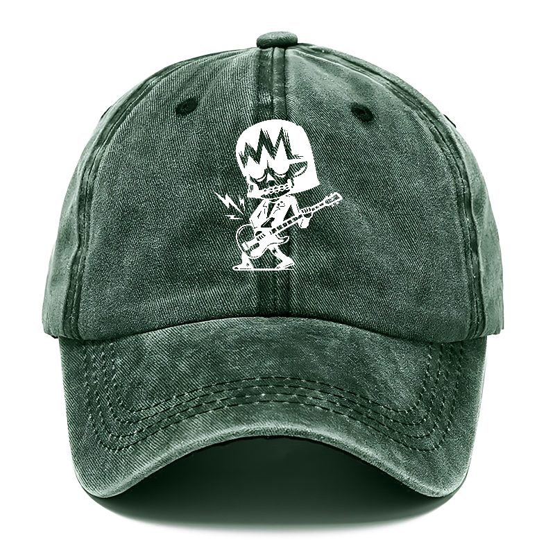 Skeleton Rock Guitar Hat